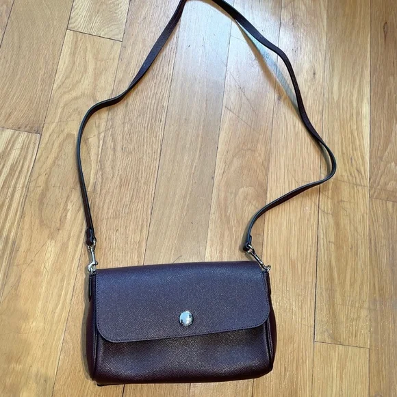 COACH - No. H1732-F12106 Crossgrain Leather Reversible Crossbody bag - Picture 2 of 8